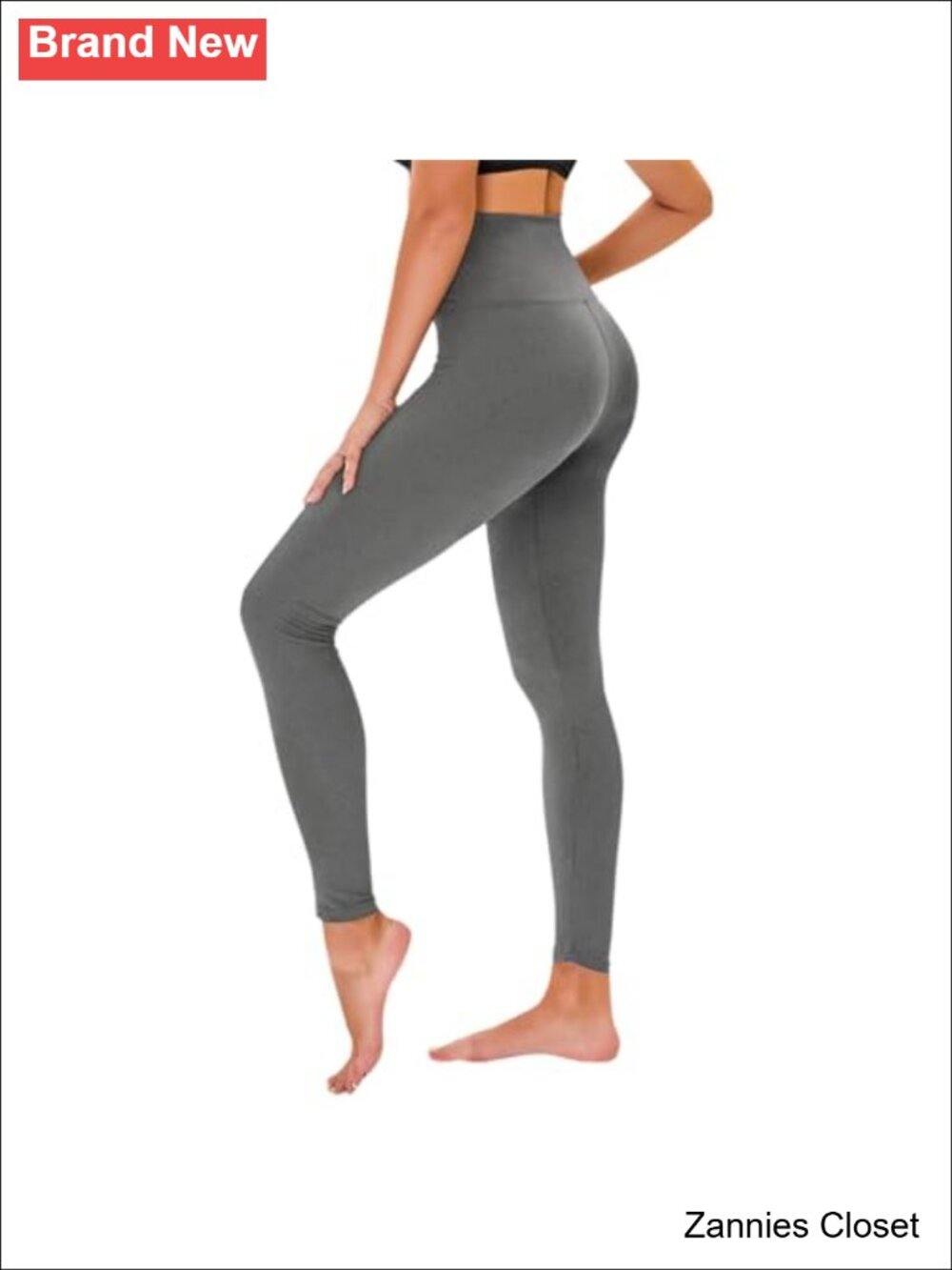 🎄 High Waisted Tummy Control Leggings No See Through Yoga Pants Slimming Tights